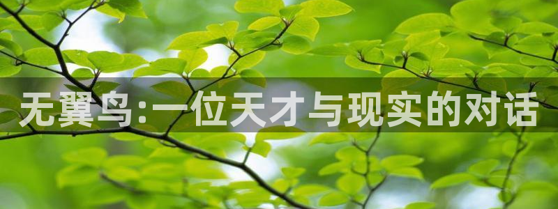 都是香蕉牛奶的错漫画：无翼鸟:一位天才与现实的对话